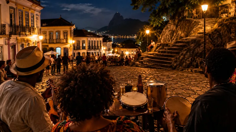 Pedra do Sal Live Samba Night with a Drink