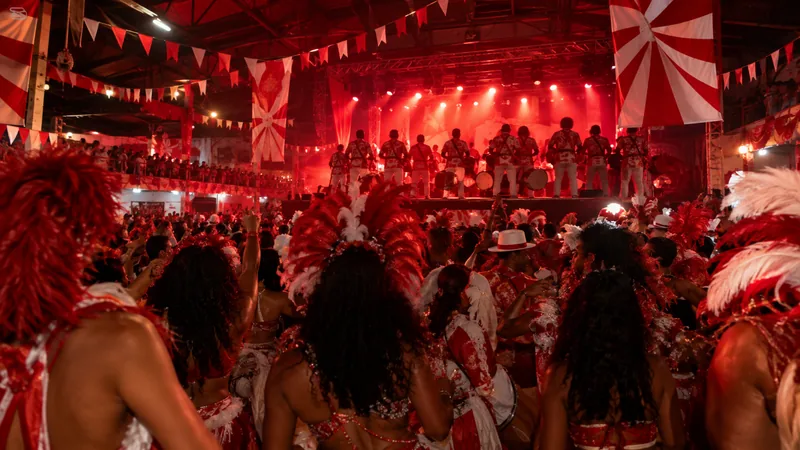 Salgueiro Samba School Rehearsal with Transfer